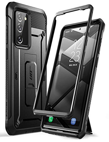 0843439132412 - SUPCASE UNICORN BEETLE PRO SERIES CASE FOR SAMSUNG GALAXY NOTE 20 (2020 RELEASE), FULL-BODY RUGGED HOLSTER & KICKSTAND WITHOUT BUILT-IN SCREEN PROTECTOR (BLACK)