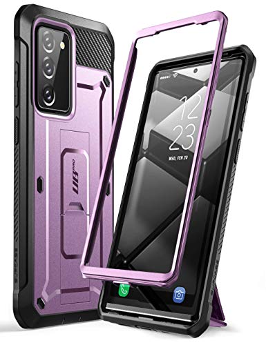 0843439132429 - SUPCASE UNICORN BEETLE PRO SERIES CASE FOR SAMSUNG GALAXY NOTE 20 (2020 RELEASE), FULL-BODY RUGGED HOLSTER & KICKSTAND WITHOUT BUILT-IN SCREEN PROTECTOR (PURPLE)