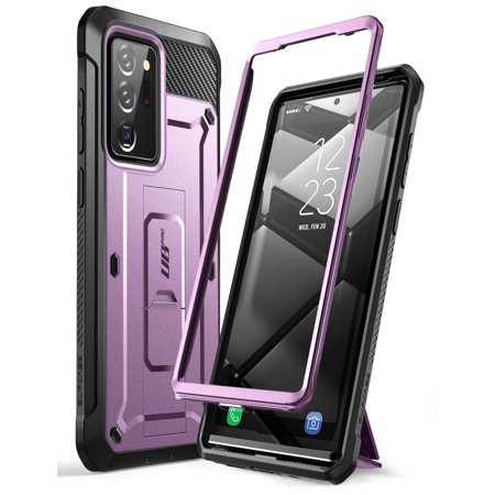 0843439132535 - SUPCASE UNICORN BEETLE PRO SERIES CASE FOR SAMSUNG GALAXY NOTE 20 ULTRA (2020 RELEASE), FULL-BODY RUGGED HOLSTER & KICKSTAND WITHOUT BUILT-IN SCREEN PROTECTOR (PURPLE)