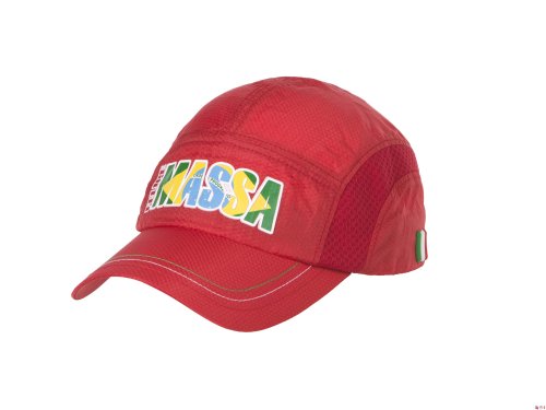 8435266058571 - FERRARI FELIPE MASSA FLAG CAP HAT - RED