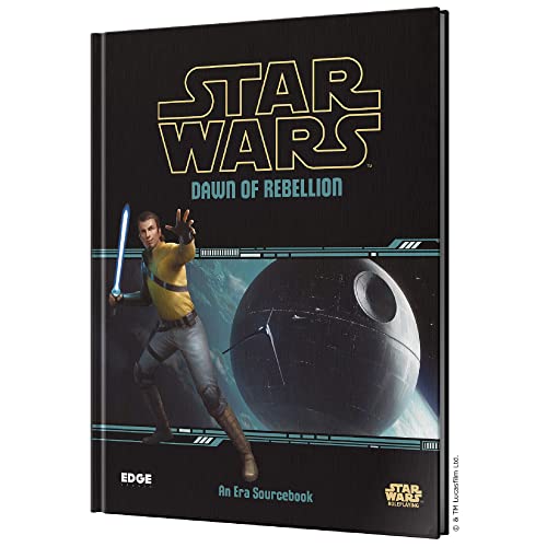 8435407637375 - EDGE STUDIO STAR WARS DAWN OF REBELLION EXPANSION ROLEPLAYING GAME STRATEGY GAME ADVENTURE GAME FOR ADULTS AND KIDS AGES 10+ 2-8 PLAYERS AVERAGE PLAYTIME 1 HOUR MADE
