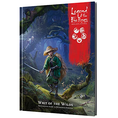 8435407637641 - LEGEND OF THE FIVE RINGS ROLEPLAYING GAME WRIT OF THE WILDS SOURCEBOOK | ADVENTURE STRATEGY GAME FOR ADULTS AND TEENS | AGES 14+ | 3-5 PLAYERS | AVERAGE PLAYTIME 2 HOURS | MADE BY EDGE STUDIO