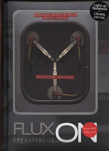 8436546890973 - SD TOYS - CAHIER LUMINEUX RETOUR VERS LE FUTUR - FLUX CAPACITOR IS ON - 8436546890973