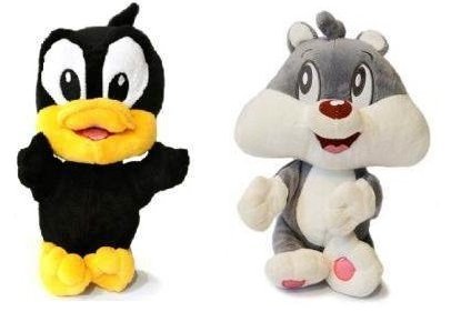 8436561261987 - BABY LOONEY TUNES - SET OF 2 PLUSH TOYS SILVESTRE BABY (11/30CM) AND LUCAS BABY (9/25CM) - GOOD QUALITY