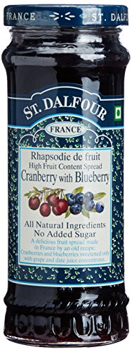 0084380958540 - ALL NATURAL FRUIT SPREAD RED CRANBERRY AND BLUEBERRIES