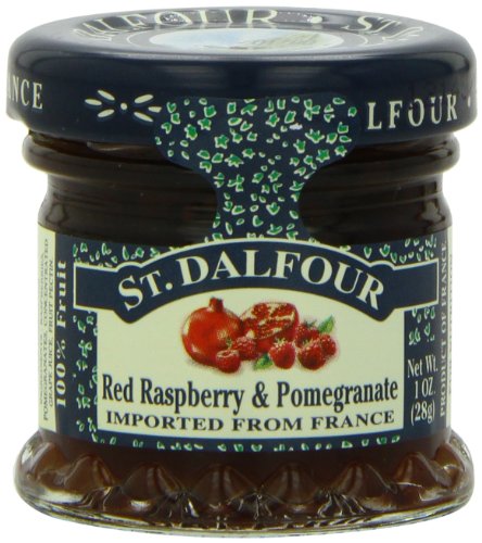 0084380958779 - ST. DALFOUR POMEGRANATE AND RED RASPBERRY CONSERVES JARS