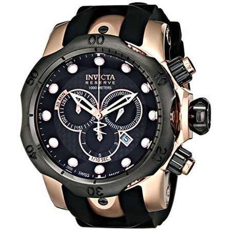0843836003612 - INVICTA MEN'S 0361 RESERVE COLLECTION VENOM CHRONOGRAPH 18K ROSE GOLD-PLATED STAINLESS STEEL WATCH