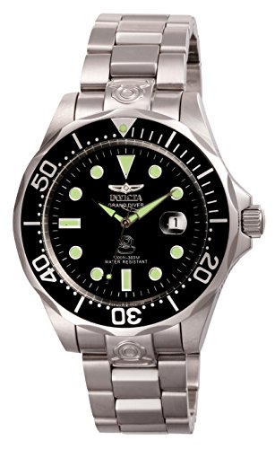 0843836030441 - INVICTA MEN'S 3044 STAINLESS STEEL GRAND DIVER AUTOMATIC WATCH