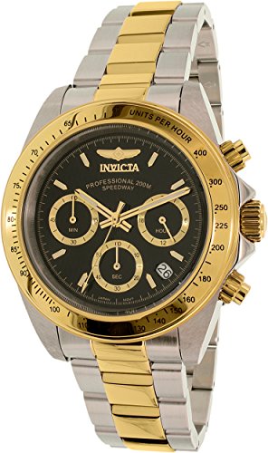 0843836092241 - INVICTA MEN'S 9224 SPEEDWAY COLLECTION GOLD-TONE CHRONOGRAPH S SERIES WATCH