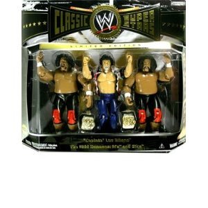 0843852003603 - WWE CLASSICS 3 PACK EXCLUSIVE WILD SAMOANS AND CAPTAIN LOU ALBANO