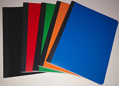 0844106010552 - COMPOSITION BOOKS WIDE RULED 5 PACK 80 SHEETS 400 PAGES ASSORTED COLORS