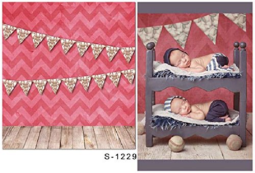 8441406531187 - 5X7FT THIN VINYL PHOTOGRAPHY BACKGROUND LOVING BABY NEWBORN BIRTHDAY FLAG WOODEN FLOOR THEME PHOTO BACKDROPS FOR STUDIO PROPS 1.5X2.2METER SIZE