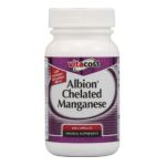 0844197015375 - ALBION CHELATED MANGANESE 10 MG,180 COUNT