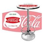 0844296060139 - COCA COLA VINTAGE COKE PUB TABLE- ICE COLD DESIGN