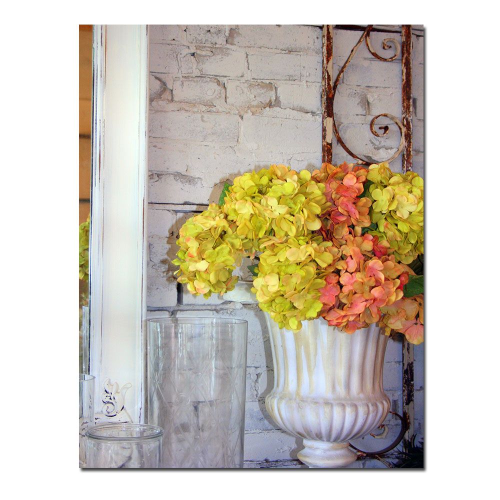 0844296070497 - 14X19 INCHES SHABBY FLOWERS STILL LIFE BY PATTY TUGGLE
