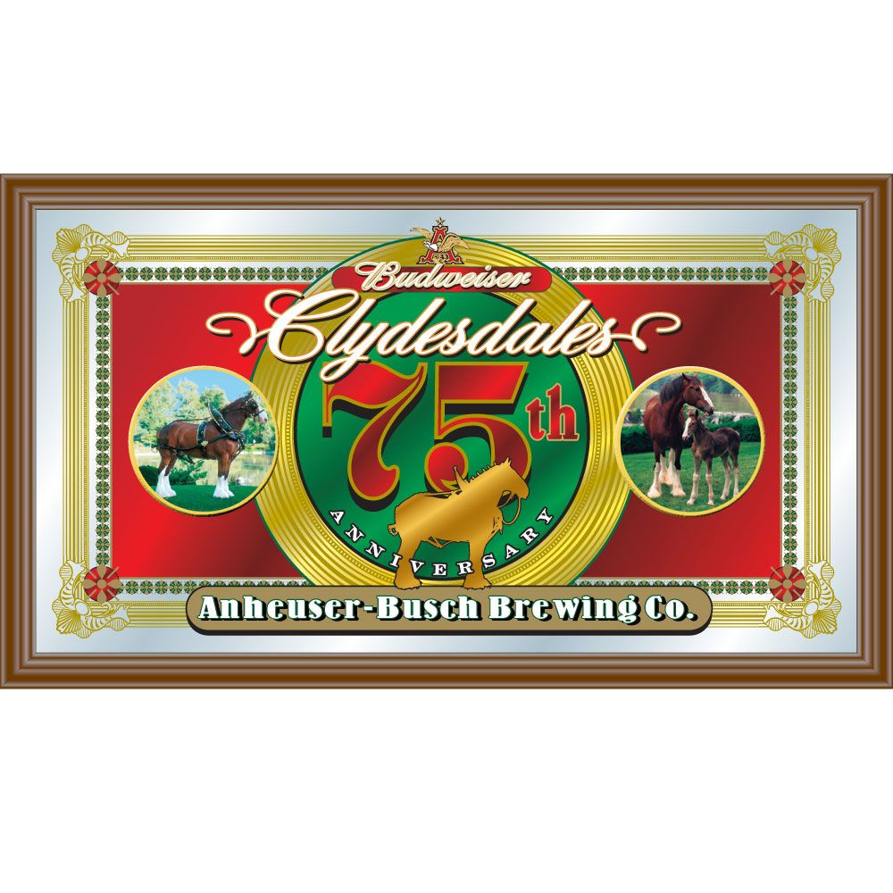 0844296083213 - CLYDESDALES 75TH ANNIVERSARY MIRROR