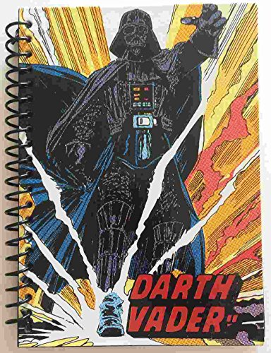 0844331017661 - STAR WARS DARTH VADER RETRO PERSONAL JOURNAL HARDCOVER 5 X 7 DIARY SPIRAL NOTEBOOK