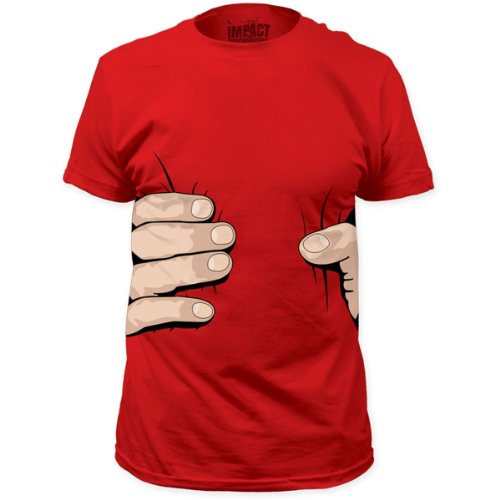 0844355046036 - GIANT HAND COSTUME TEE (SLIM FIT) T-SHIRT SIZE M