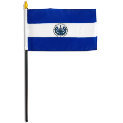 0844560002186 - US FLAG STORE EL SALVADOR FLAG, 4 BY 6-INCH
