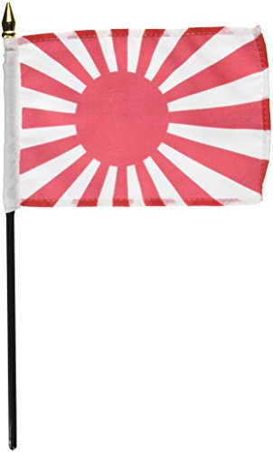 0844560002896 - US FLAG STORE JAPAN RISING SUN 4IN X 6IN FLAG