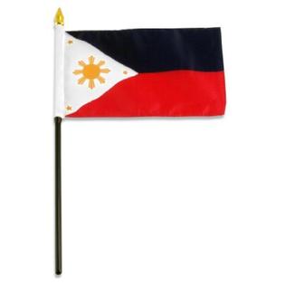 0844560003848 - US FLAG STORE PHILIPPINES FLAG, 4 BY 6-INCH