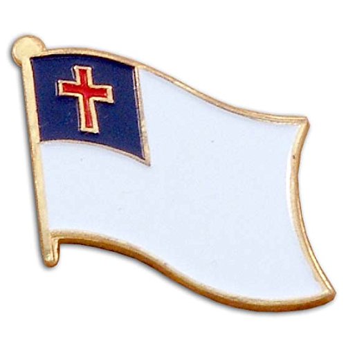 0844560011225 - US FLAG STORE CHRISTIAN FLAG LAPEL PIN