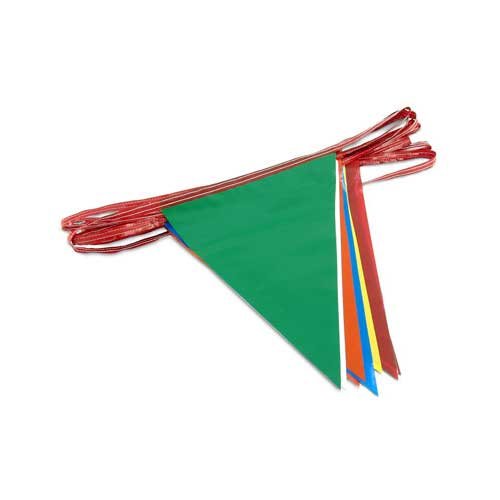 0844560024492 - US FLAG STORE MULTI-COLOR PENNANT FLAGS