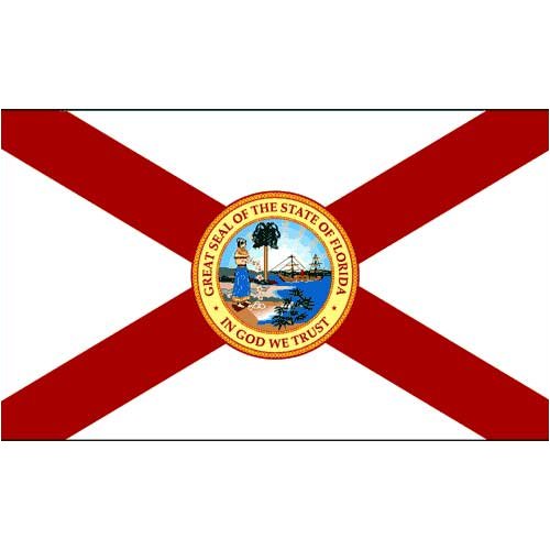 0844560025505 - FLORIDA 3FT X 5FT SPECTRAPRO FLAG