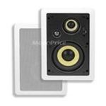 0844660076070 - 6-1/2 INCHES 3-WAY HIGH POWER IN-WALL SPEAKER (PAIR)