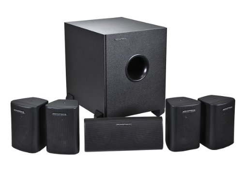 0844660082477 - MONOPRICE 108247 5.1-CHANNEL HOME THEATER SPEAKER SYSTEM, SIX