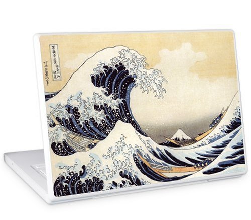 0844665020085 - GELASKINS PROTECTIVE SKIN FOR 13.3 & 14.1 PC AND MAC LAPTOPS - THE GREAT WAVE