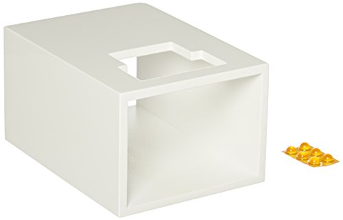 0844682002682 - SUMIKO PRO-JECT DESIGN BOX 2V COSMETIC ENCLOSURE FOR TWO PRO-JECT BOXES (WHITE)
