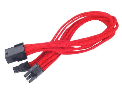 0844761009847 - SILVERSTONE TEK SLEEVED EXTENSION POWER SUPPLY CABLE WITH 1 X 8-PIN TO PCI-E 8-PIN CONNECTOR (PP07-PCIR)