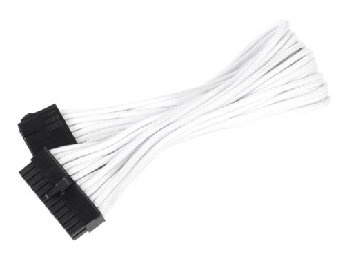 0844761009885 - SILVERSTONE TEK SLEEVED EXTENSION POWER SUPPLY CABLE WITH 1 X MOTHERBOARD 24-PIN CONNECTOR (PP07-MBW)