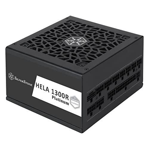 0844761025687 - SILVERSTONE TECHNOLOGY HELA 1300R PLATINUM ATX 3.0 / PCIE GEN 5 1300W FULLY MODULAR POWER SUPPLY, SST-HA1300R-PM