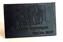 0844925024563 - 3M 05517 3M WETORDRY RUBBER SQUEEGEE, 05517, 2 3/4 IN X 4 1/4 IN