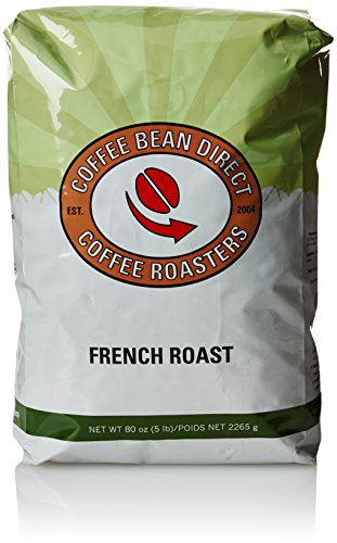 0845183001594 - FRENCH ROAST, WHOLE BEAN COFFEE, 5-POUND BAG