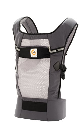 0845197046772 - ERGOBABY COOL AIR MESH 3 POSITION BABY CARRIER GRAPHITE