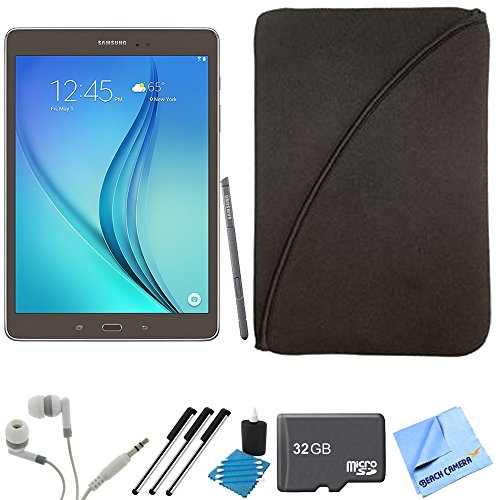 0845251098921 - SAMSUNG GALAXY TAB A 9.7-INCH W-FI TABLET (TITANIUM WITH S-PEN) 32GB MEMORY CARD BUNDLE INCLUDES SAMSUNG GALAXY TAB A 9.7-INCH TABLET, 32GB MICRO SD MEMORY CARD, HEADPHONES, SLEEVE, STYLUS PEN WITH CLIP, CLEANING KIT AND MICRO FIBER CLOTH