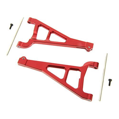 0845623016379 - GPM RACING FRONT UPPER ARM FOR 1:10 TRAXXAS E REVO + OTHER TRX MODELS, RED