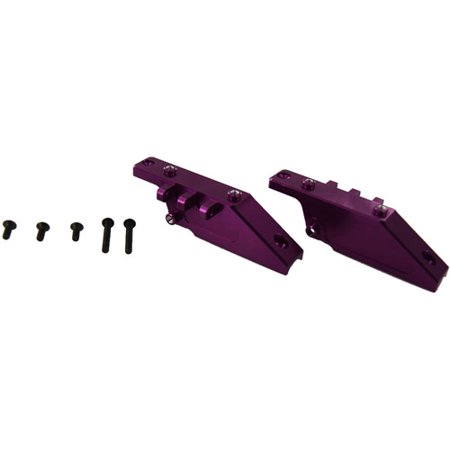 0845623079374 - GPM RACING ALLOY 4 LINK MOUNT F/R FOR 1:10 AXIAL WRAITH +OTHER AXIAL MODELS, PURPLE