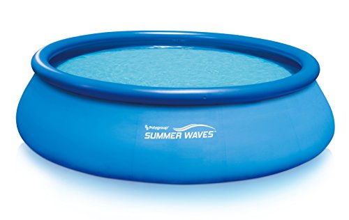 0845662004085 - SUMMER WAVES P1001542F156 QUICK SET RING POOL WITH FILTER KIT, 15'