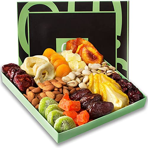 8456798039401 - NUT AND DRIED FRUIT GIFT TRAY, HEALTHY SNACK GIFT BOX, GREAT GIFT FOR THE HEALTH CONSCIOUS INDIVIDUAL - OH! NUTS