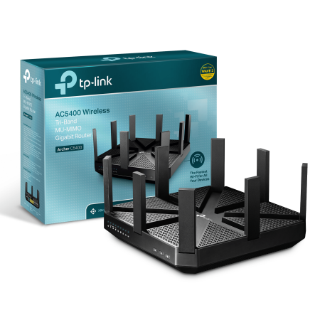 0845973094577 - TP-LINK AC5400 WIRELESS TRI-BAND WI-FI ROUTER (ARCHER C5400)