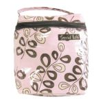 0846216004827 - WILLOW PINK VINE PRINT INSULATED BOTTLE BAG