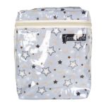 0846216013294 - BOTTLE BAG INSULATED LAMINATED ROCKETS STAR PRINT PERCALE