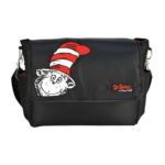 0846216013881 - DR SEUSS MESSENGER STYLE DIAPER BAG CAT IN THE HAT