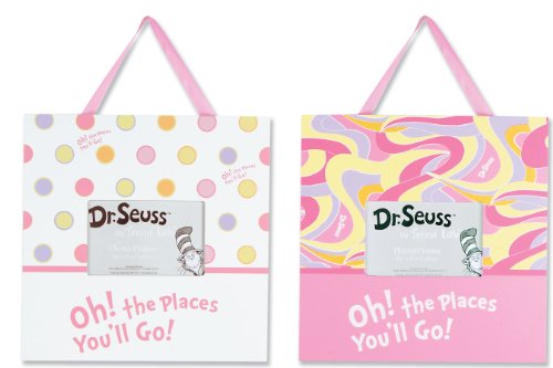 0846216019197 - DR. SEUSS OH! THE PLACES YOU'LL GO! FRAME SET BY TREND LAB - PINK