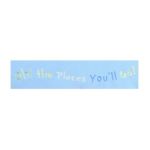 0846216019920 - DR. SEUSS OH THE PLACES YOU''LL GO CRIBWRAP RAIL COVER IN BLUE