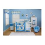 0846216026799 - 30387 DR. SEUSS BLUE OH THE PLACES YOULL GO CRIB BEDDING SET
